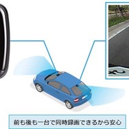 「ND-DVR30」は別売の分配機を組み合わせることでバックカメラとの組み合わせも実現する