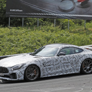 メルセデス AMG GT4 ブラックシリーズ スクープ写真