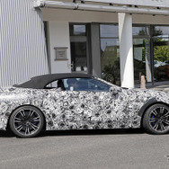 BMW M8 コンバーチブル スクープ写真