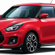 スズキ スイフトスポーツ セーフティパッケージ・全方位モニター用カメラパッケージ装着車 バーニングレッドパールメタリック