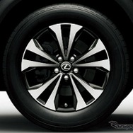 レクサス NX 18インチ F SPORT専用アルミホイール（ブラック塗装＋切削光輝）