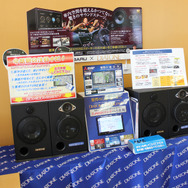 店内にはDIATONEサウンドナビの実機がデモされている