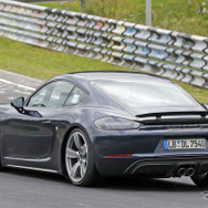 ポルシェ 718ケイマンGTS スクープ写真