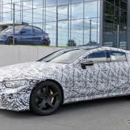 メルセデス AMG GT 4ドア スクープ写真