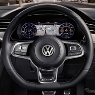 VW アルテオンレザーマルチファンクションステアリングホイール