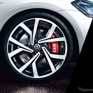 VW ゴルフGTIパフォーマンス19インチアルミホイール/レッドブレーキキャリパー