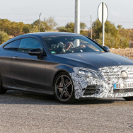 メルセデス AMG C43 クーペ　スクープ写真