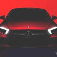メルセデスベンツ CLS 新型のティザーイメージ