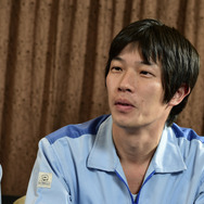 三菱電機エンジニアリング株式会社 三田製作所 電装機器技術第一部 CAN技術第三課 グループリーダー 須田隆亮さん。