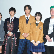 藤本泉、千葉雄大、中川大志、森川葵、川野浩司監督／『通学途中』初日舞台挨拶