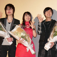 前野智昭、水樹奈々、神谷浩史／『ハンガー・ゲーム FINAL： レボリューション』公開記念舞台挨拶