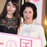 森カンナ、高畑淳子／『レインツリーの国』公開初日舞台挨拶