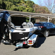 トレーラーヒッチもオプション設定されている（マツダ CX-8）