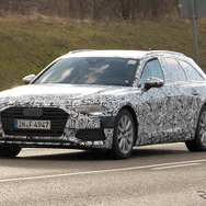 アウディ A6アバント 次期型スクープ写真