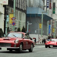 ランチア フラミニアスポルトザガート、後ろはランチア フラミニアスポルトザガートディノ246gt