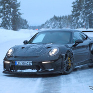 ポルシェ 911GT3 RS 新型スクープ写真