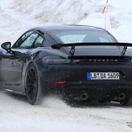 ポルシェ ケイマン GT4 スクープ写真