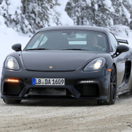 ポルシェ ケイマン GT4 スクープ写真