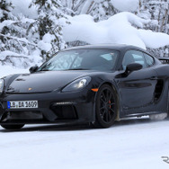 ポルシェ ケイマン GT4 スクープ写真