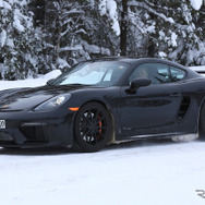 ポルシェ ケイマン GT4 スクープ写真
