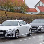 アウディ TTS 改良モデルスクープ写真