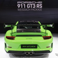 ポルシェ911GT3 RS改良新型のヴァイザッハ・パッケージ（ニューヨークモーターショー2018）