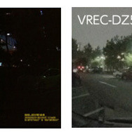 従来モデルとVREC-DZ500で撮影した画像の比較
