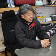 シティロード福山のインストーラー、森安さん。