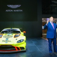 アストンマーティンのプレスカンファレンス（北京モーターショー2018）