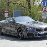 BMW 8シリーズカブリオレ スクープ写真