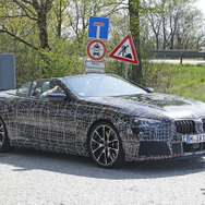 BMW 8シリーズカブリオレ スクープ写真