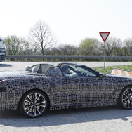 BMW 8シリーズカブリオレ スクープ写真