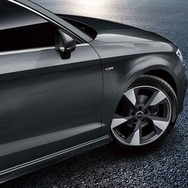アウディ A3セダン Sライン テクノリミテッド 専用マットチタン18インチアルミ