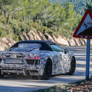 アウディR8 V10 スパイダー スクープ写真