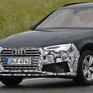 アウディ A4アバント 改良新型スクープ写真