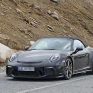 ポルシェ 911GT3 カブリオレ テスト車両スクープ写真