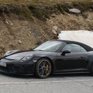 ポルシェ 911GT3 カブリオレ テスト車両スクープ写真