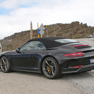 ポルシェ 911GT3 カブリオレ テスト車両スクープ写真