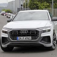 アウディ SQ8 スクープ写真