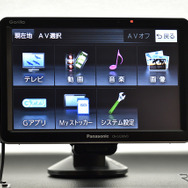 AV設定も機能ごとにアイコンで表示される