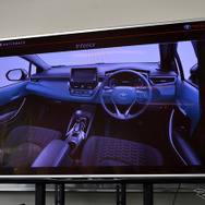 トヨタ カローラハッチバック 新型のインテリアデザイン