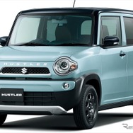 スズキ ハスラー タフワイルド（オフブルーメタリック ブラック2トーン）