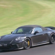 ポルシェ　911 スピードスター　スクープ動画
