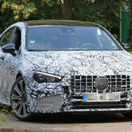 メルセデス AMG CLA50 スクープ写真