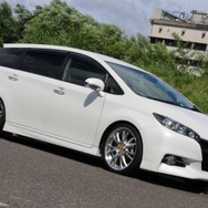 愛車のウィッシュを徐々にレベルの高いオーディオカーに仕立てあげつつある宇野さん。次なるカスタムもプラン中だ。