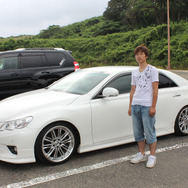 トヨタ・マークX（製作ショップ：ニューズ､オーナー：星山直人さん）。