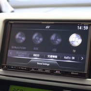ダイヤトーン・サウンドナビをヘッドユニットとして設置。CDなどのオーディオプレイヤーとしては今も現役で利用される。