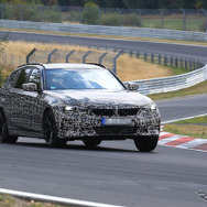 BMW 3シリーズ ツーリング 新型スクープ写真