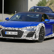 アウディ R8 GTスパイダー スクープ写真
