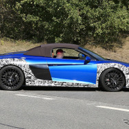 アウディ R8 GTスパイダー スクープ写真
